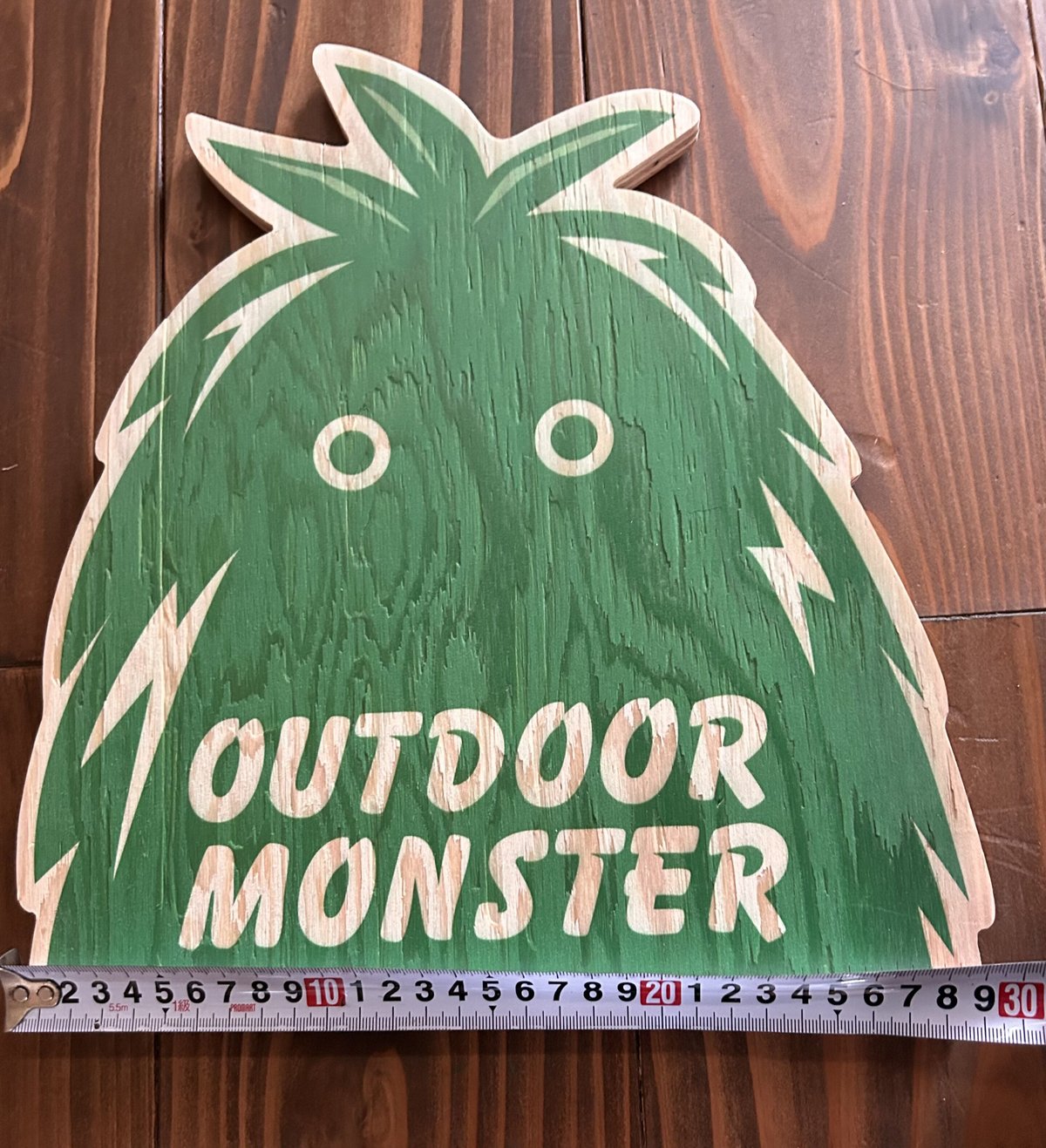 アウトドアモンスター×大島園　フリーボードセット　ミルク抹茶くん　TEAくん アウトドアモンスター×大島園フリーボードセットミルク抹茶くん