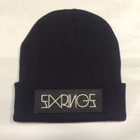 SIXRINGS KNIT CAP/BLK
