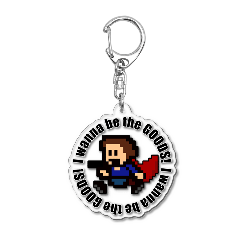 送料無料】I wanna be the key ring【アクリルキーホルダー】 | I w