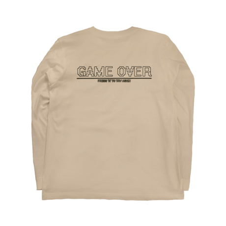 【送料無料】I wanna be the longT【ロングスリーブTシャツ】