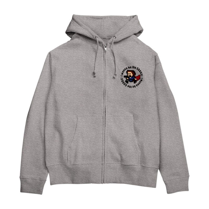 送料無料】I wanna be the taisa【ジップパーカー】 | I wanna b