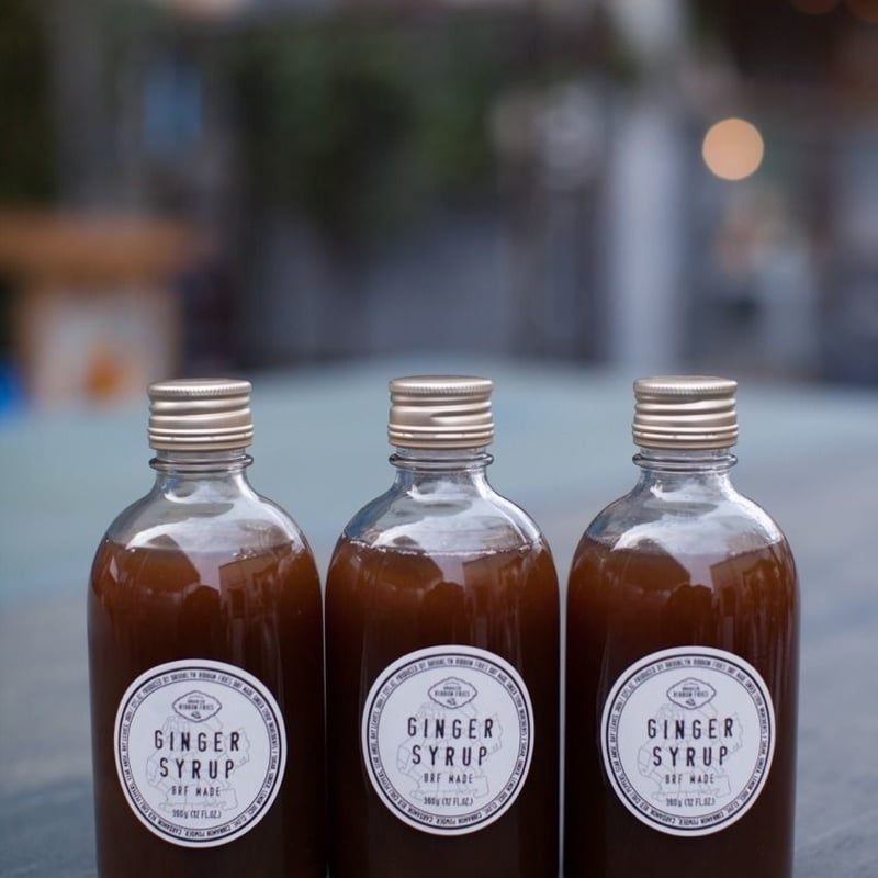 BRF MADE GINGER SYRUP 360g -3BOTTLES SET | BROO