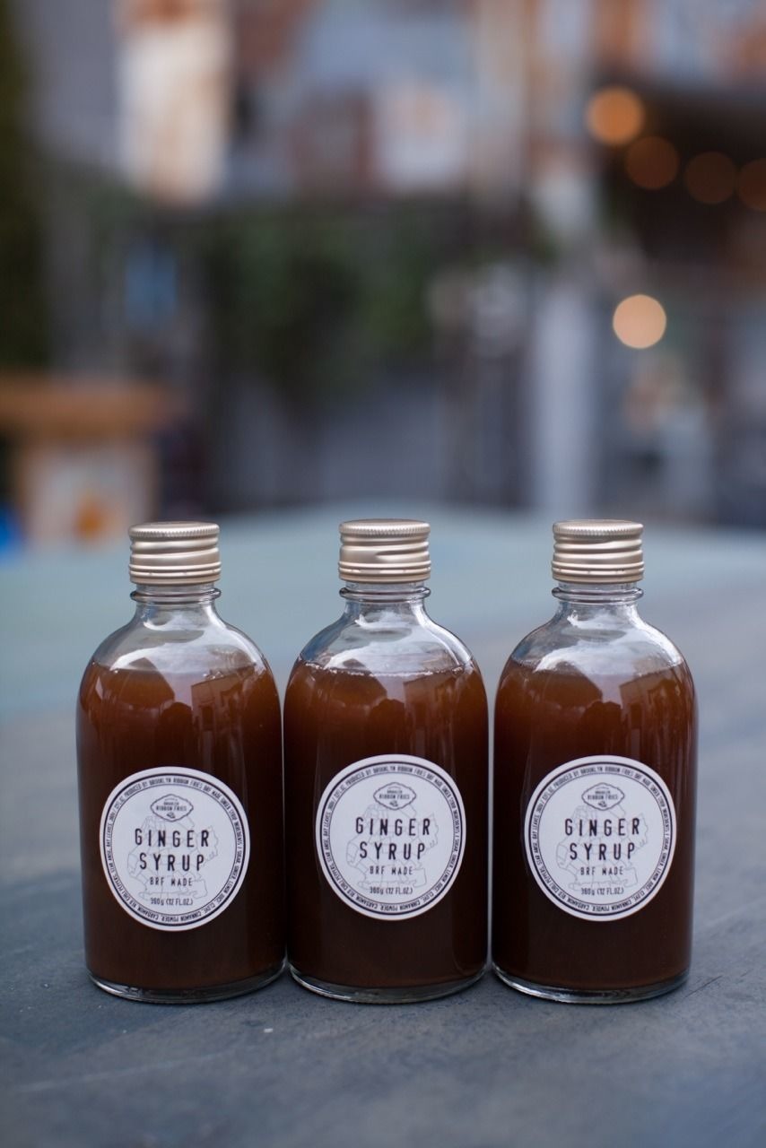 BRF MADE GINGER SYRUP 360g -3BOTTLES SET | BROO
