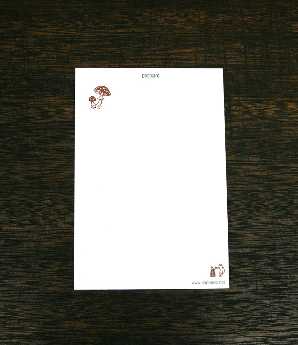 ポストカード4枚セットF | 活版印刷・紙雑貨 河童堂 letterpress