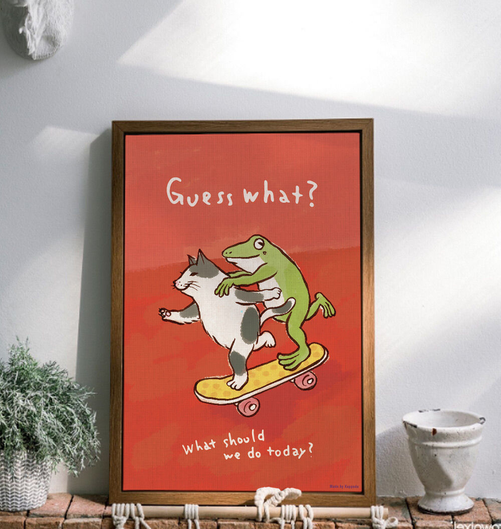 LEAPS スケボー スケートボード 限定ポスター かつや LEAPS スケボー スケートボード 限定ポスター かつや