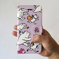スマホケース　ダッシュ（バイオレット）