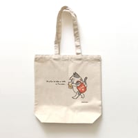 トートバッグ　猫が台湾散歩（受注生産・送料無料）