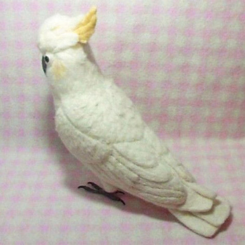 ライフサイズ 1/1サイズ：コバタン(コキサカオウム・キバタンに変更