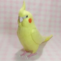 ライフサイズ 1/1サイズ：クルマサカオウム 受注作成 羊毛