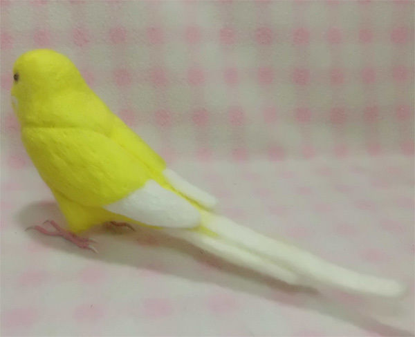 ゆかり様　華様　確認用　セキセイインコルチノーの置物　羊毛フェルト【確認用】 1_1cee6bbecf6d0c75803e169c6165