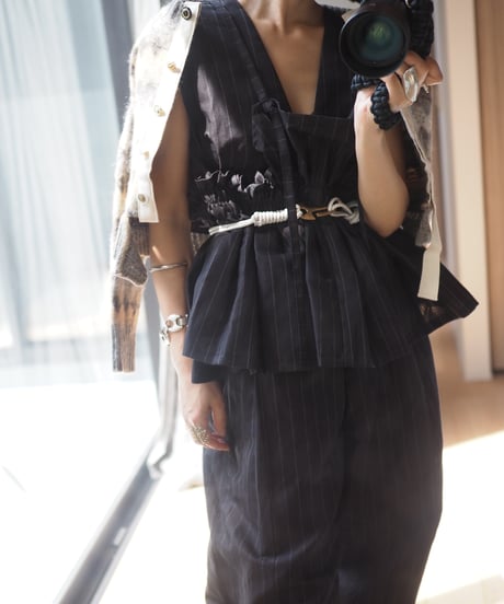 anchor belt -WHITE-