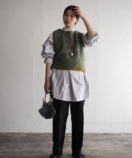 back rip vest -green,blue-