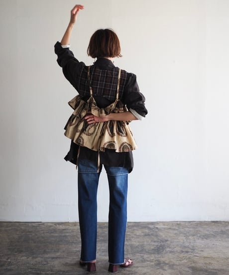lots of gathers blouse -1