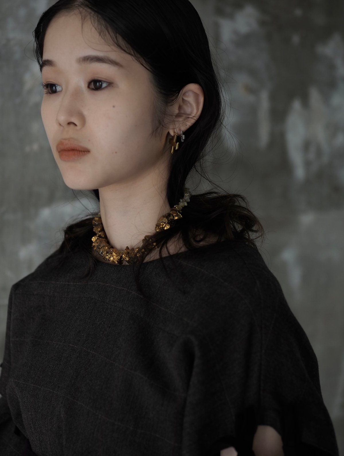 アクセサリー yaacc handwork /TOU pierced large TOU pierced large -brass- | Y.A.Acc