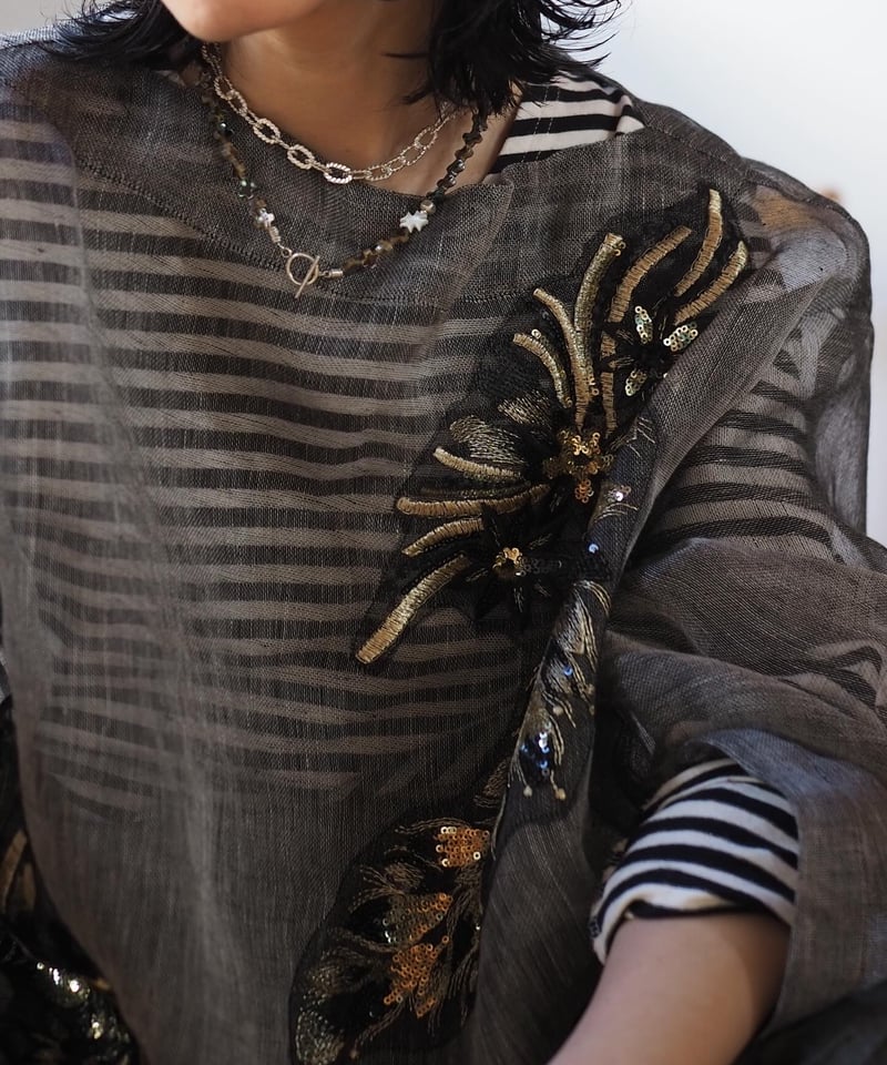 yaacc pearl cross necklace