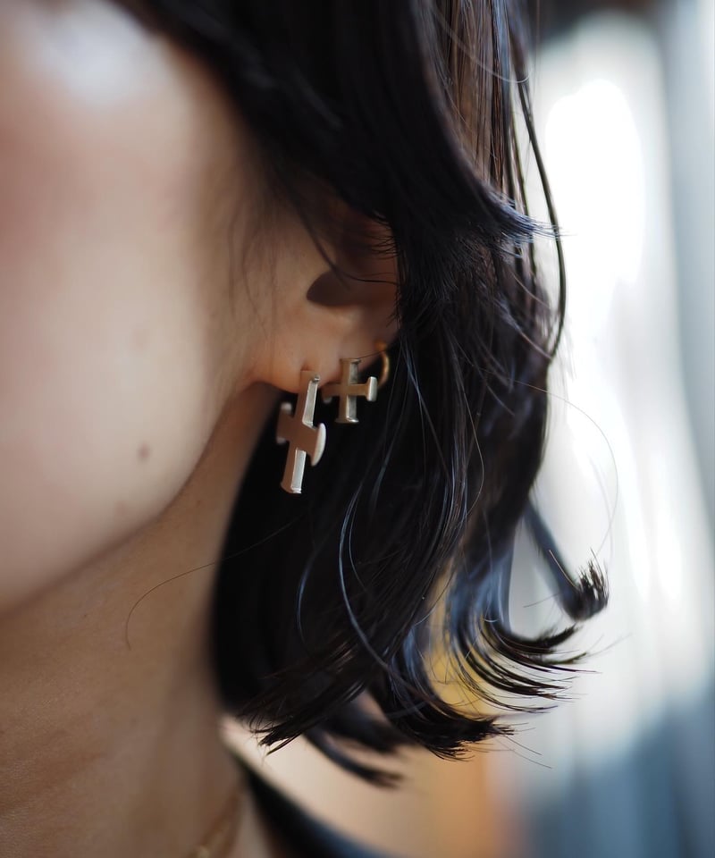 アクセサリー yaacc handwork /TOU pierced large TOU pierced large -brass- | Y.A.Acc