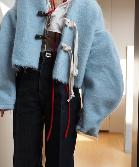 mohair arch arm jacket