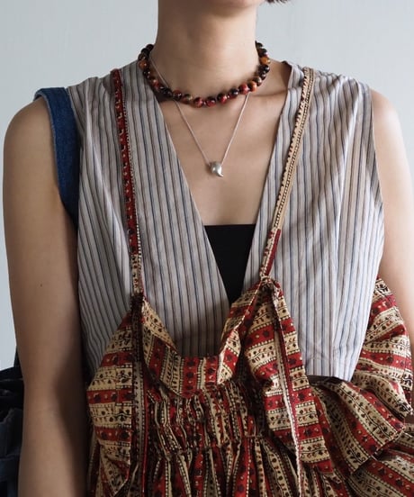 mix color tiger eye necklace