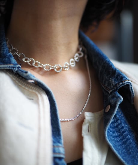 basis chain NL silver03 -ocean jasper-