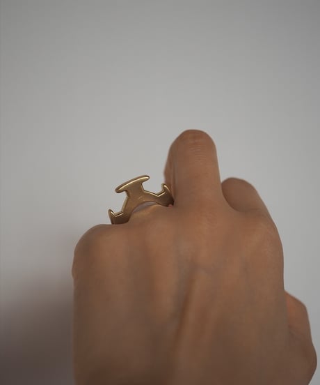 TOU ring -brass-