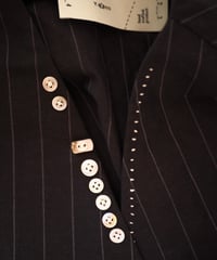 many many button vest