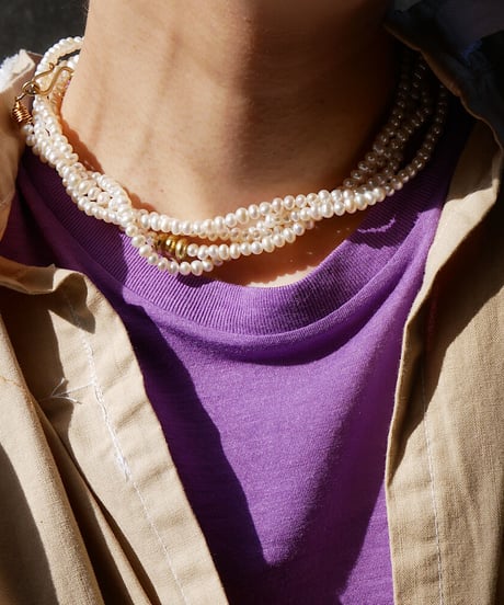 SP long pearl necklace