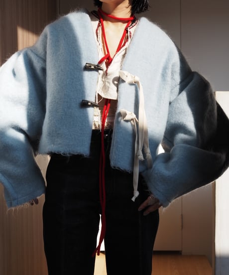 mohair arch arm jacket