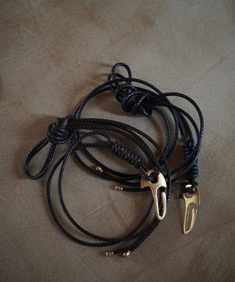 anchor belt -BROWN-