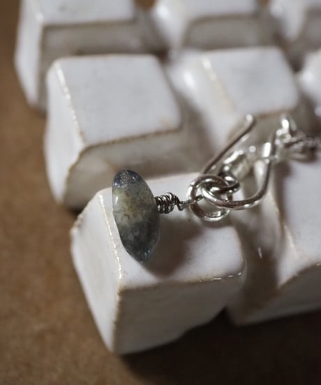 basis chain NL silver -labradorite-
