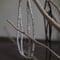 seeds double necklace MONO -ecru-