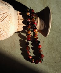 mix color tiger eye necklace