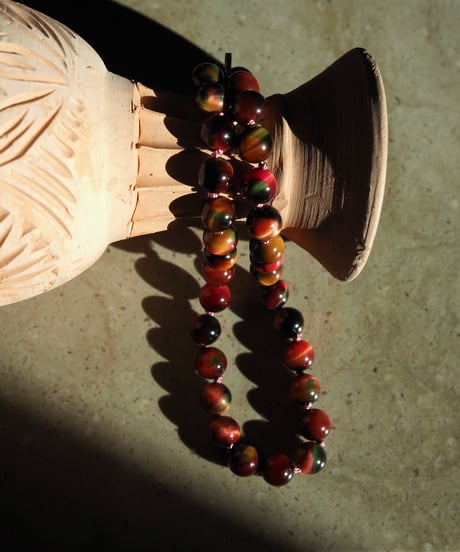 mix color tiger eye necklace