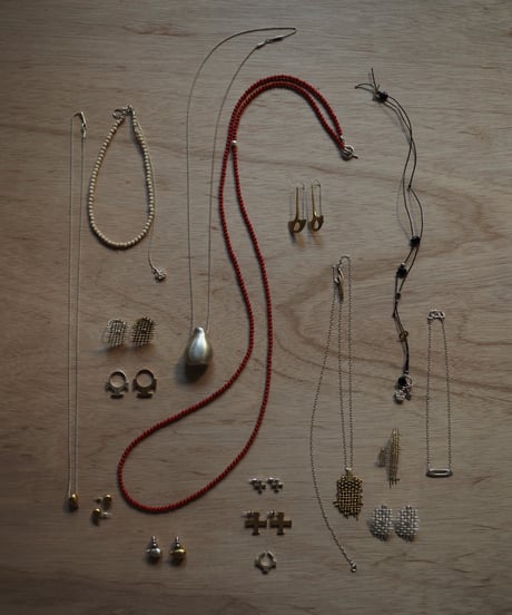 onyx leather 2ways necklace