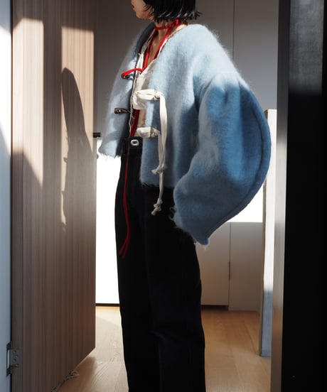 mohair arch arm jacket