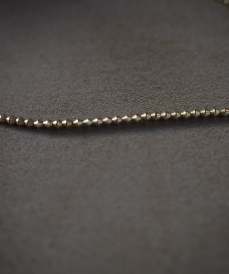 seeds double necklace - red-