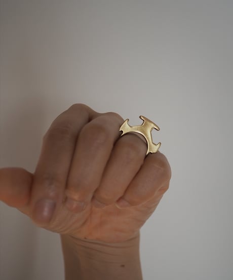 TOU ring -brass-