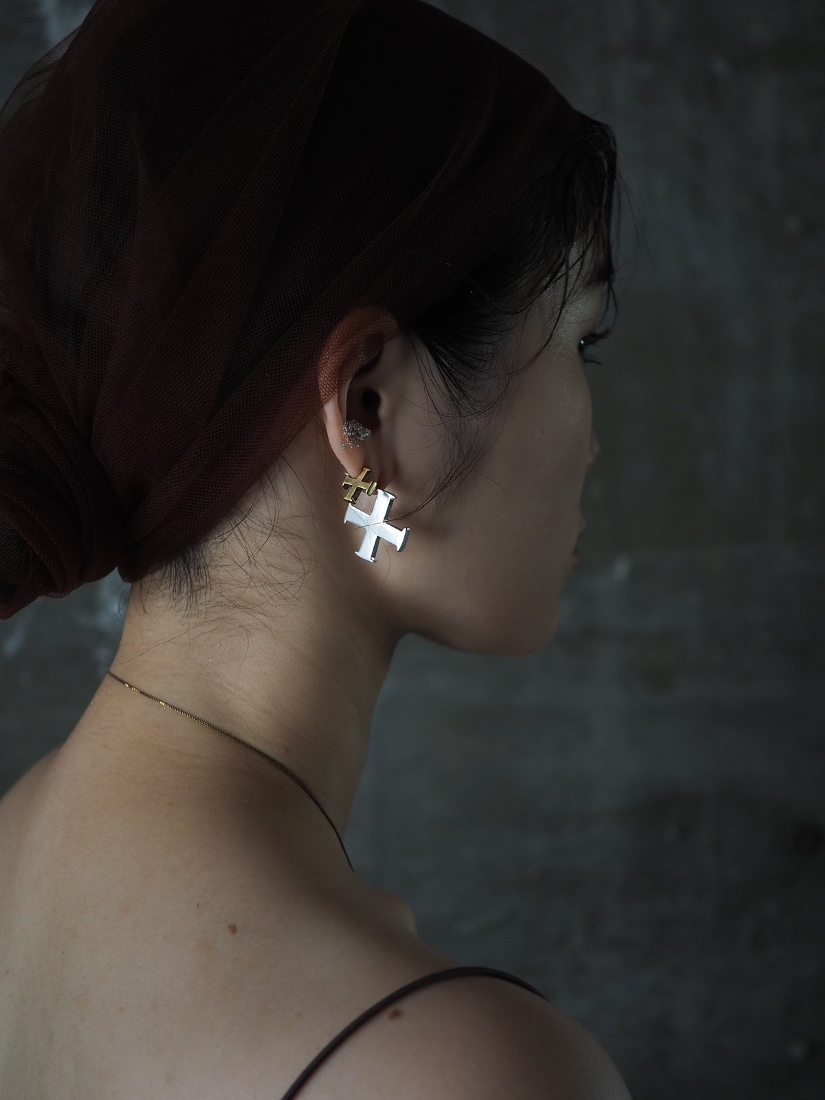 TOU pierced large -silver- | Y.A.Acc