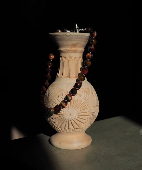 mix color tiger eye necklace