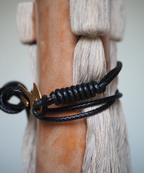 anchor belt -BLACK-