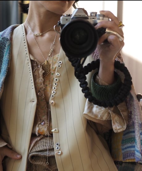 many many button vest