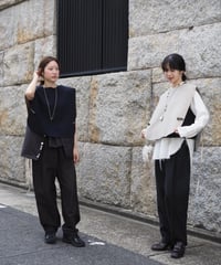 wool half kaftan
