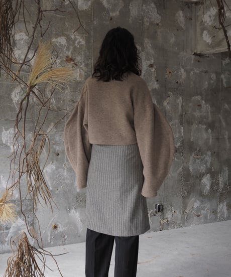 arch arm knit jacket -grage-