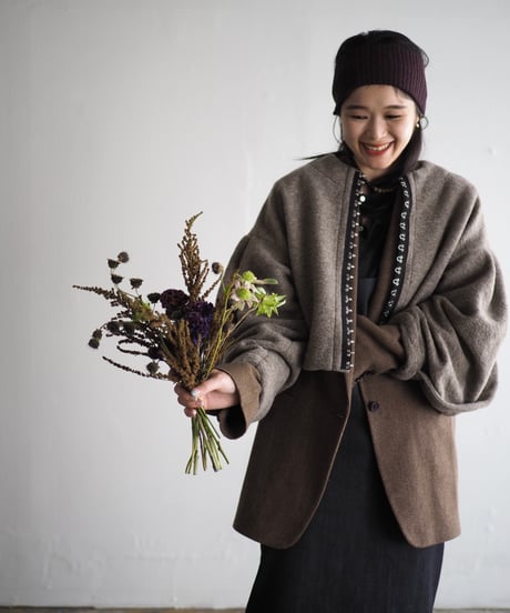 arch arm knit jacket -grage-