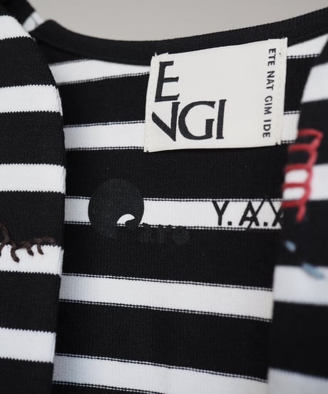 transit boder Tee -black-