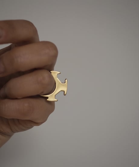 TOU ring -brass-