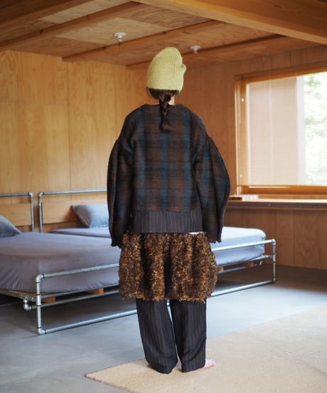 mohair arch arm jacket -CHECK-
