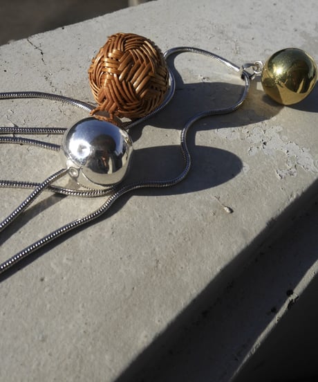 gamelan necklace SILVER