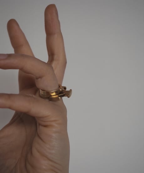 TOU ring -brass-