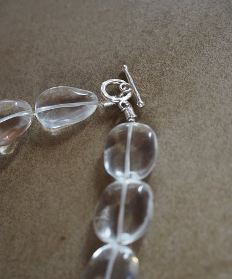 crystal quartz necklace