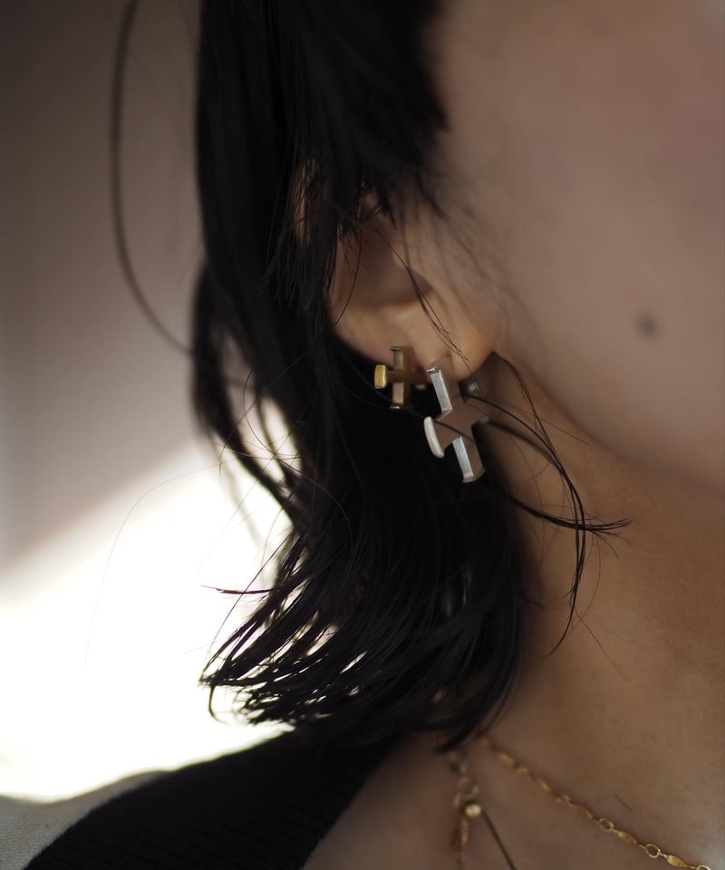 アクセサリー yaacc handwork /TOU pierced large TOU pierced large -silver- | Y.A.Acc